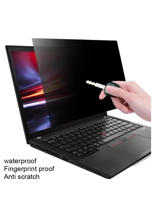 Privacy Screen Protector Compatible with Lenovo Thinkpad X1 Carbon Gen 12 2024 14-inch , Matte Paste Style Anti-spy Privacy Film Anti Reflective Anti Blue Light - Image 5