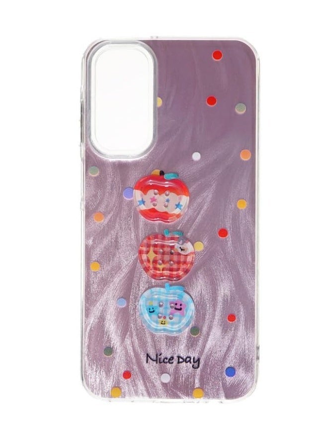 جراب خلفي بلاستيك لهاتف سامسونج جلاكسي A15 متعدد الألوان - Image 1