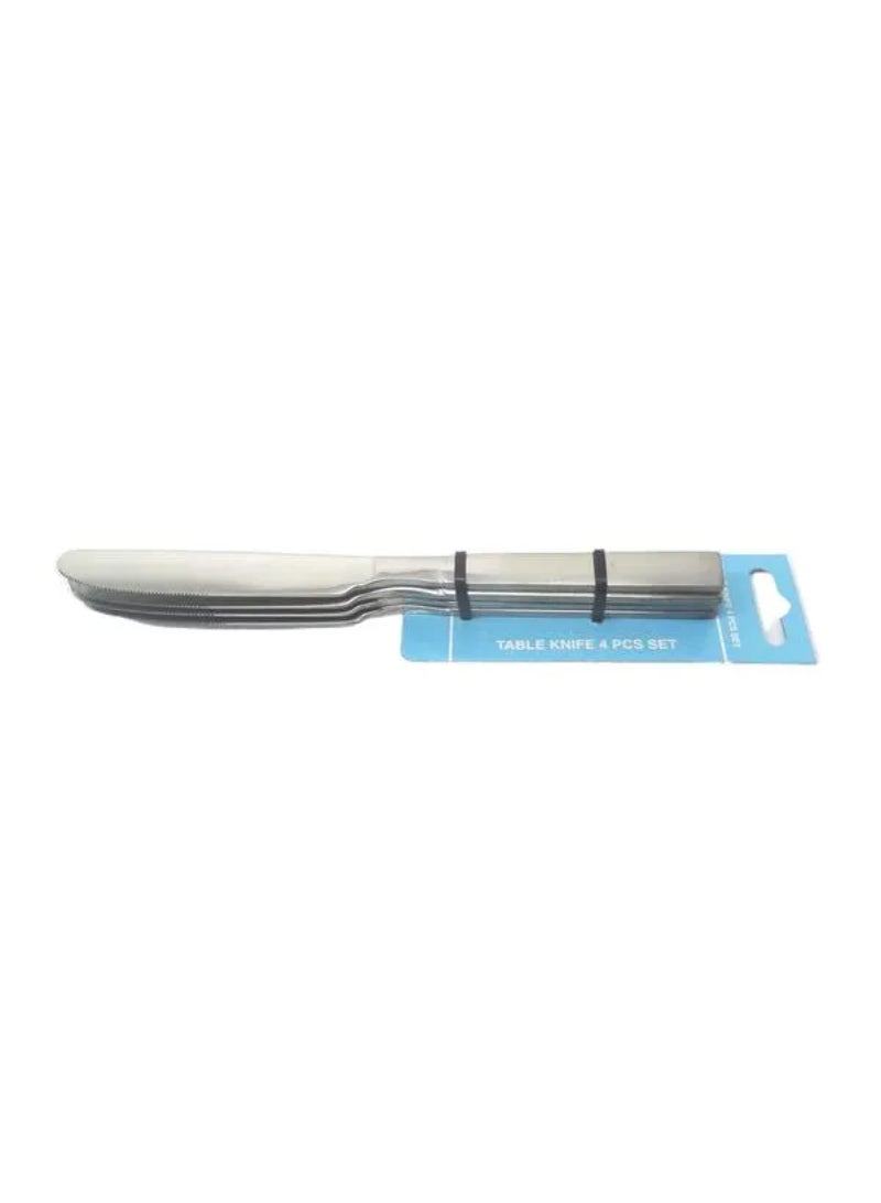 Lyfe 4-Piece Table Knife Set Silver JCJ 112 53