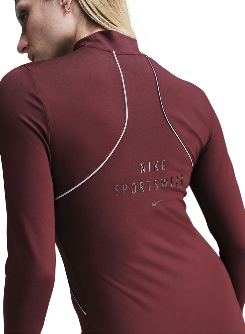 Nike Mock Neck Dress - Image 3