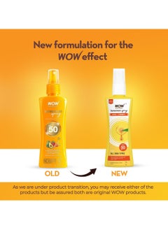 WOW Skin Science WOW Skin Science UV Sunscreen Quick Absorbent, Oil-free Spray with SPF 50  - Image 2