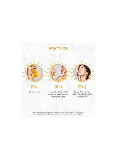 WOW Skin Science WOW Skin Science UV Sunscreen Quick Absorbent, Oil-free Spray with SPF 50  - Image 4