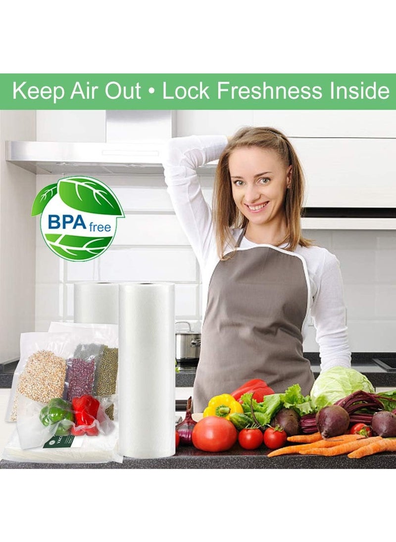 Generic Vacuum Sealer Bags with BPA Free and Heavy Duty,Great for Food Storage Vaccume Sealer PreCut Bag, Size 8" x 12"(50 Pcs)  - Image 4