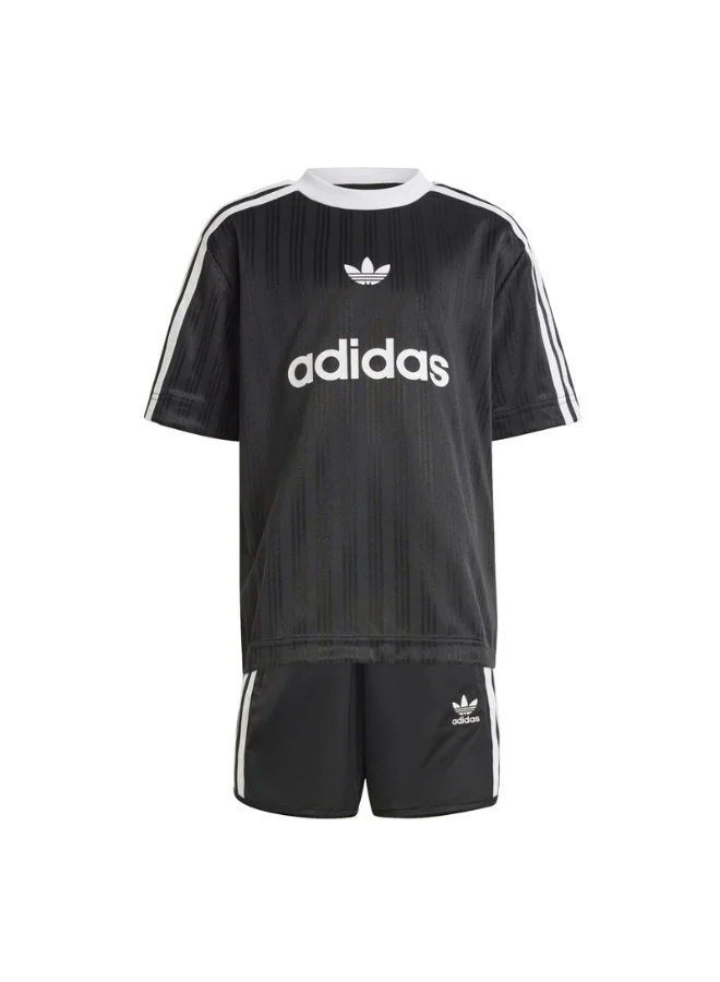 Adidas adidas FOOT. TEE SET Black Originals Kids SUITS