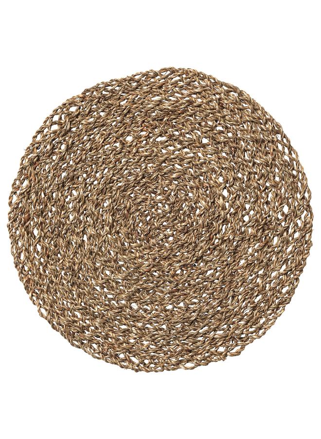 erorex Place mat, natural/seagrass, 37 cm - Image 1