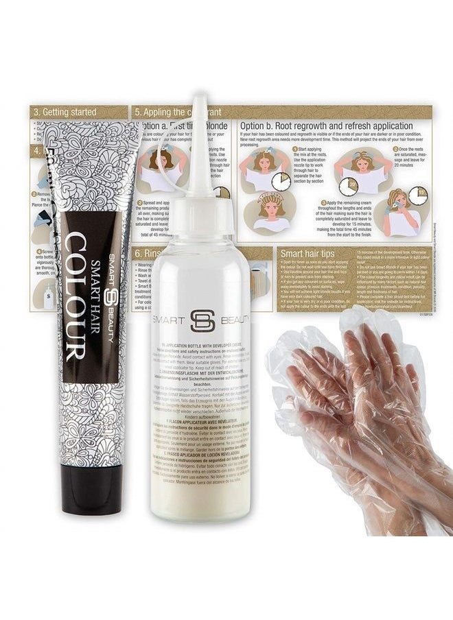 Creamy Blonde Hair Dye Permanent with Plex Anti-Breakage Technology that Protects Rebuilds Restores Hair Structure, Permanent Hair Colour, Bleach Hair Dye, Vegan, Cruelty Free