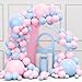 YMSZ Pink and Blue Balloons Garland Arch Kit 134pcs Gender Reveal Balloon Garland Arch Kit for Boy or Girl Gender Reveal Decorations Birthday Party Baby Shower Decorations - Image 3