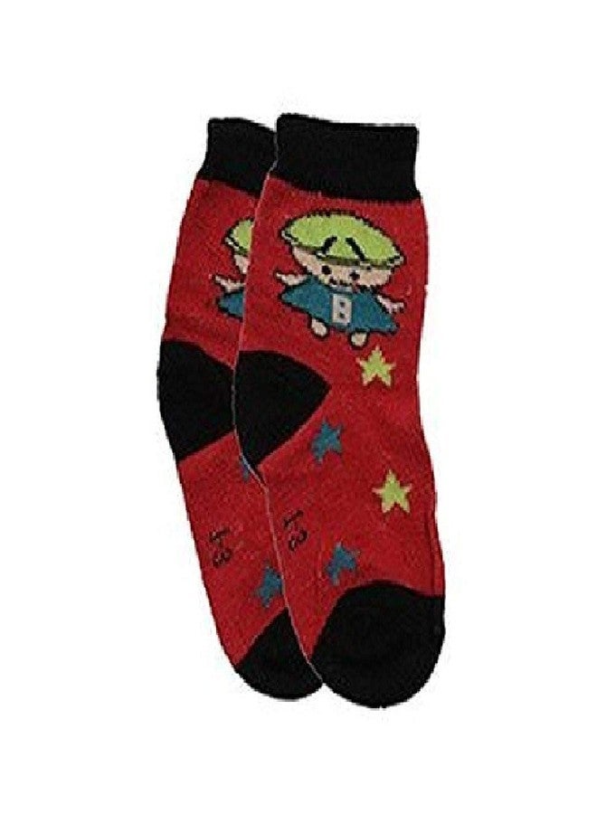 Malvina Kids|Boy|Girl's Excellence Printed Cotton Socks Pack of 12 (Multicolor, 4-5 Yrs) - Image 2