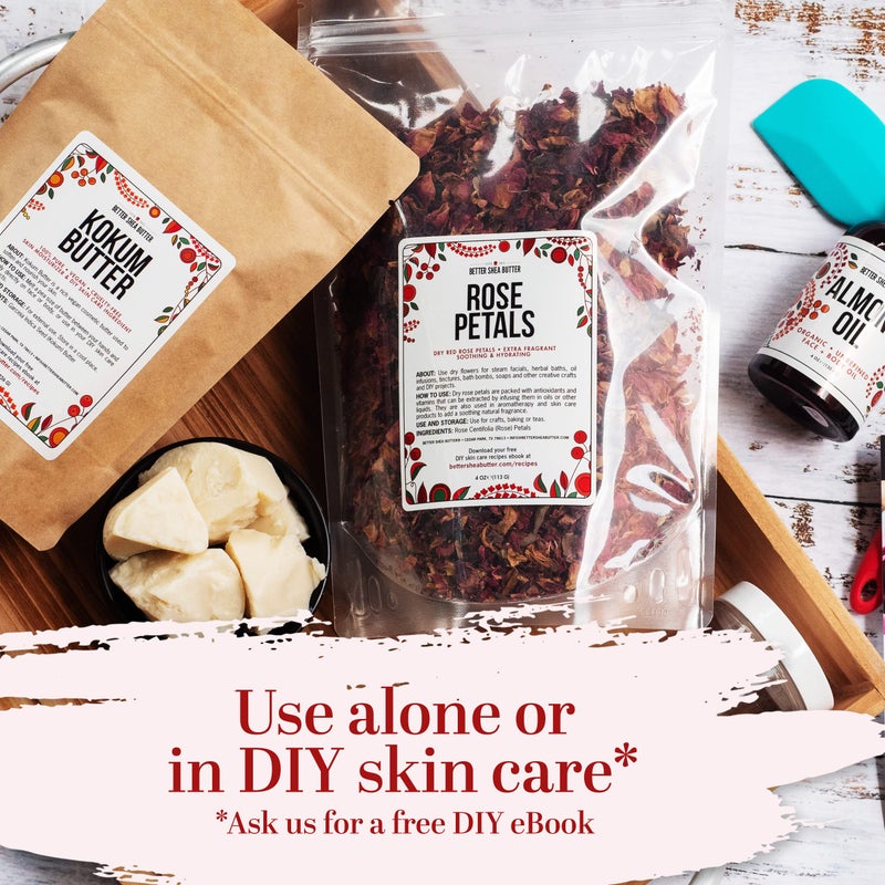 Better Shea Butter Raw Kokum Butter Unrefined - Body Butter Bar for Soap Making and DIY Skin and Hair Care Products - Pure, Unscented Moisturizer for Lotion Base - 8 oz Block - Image 4