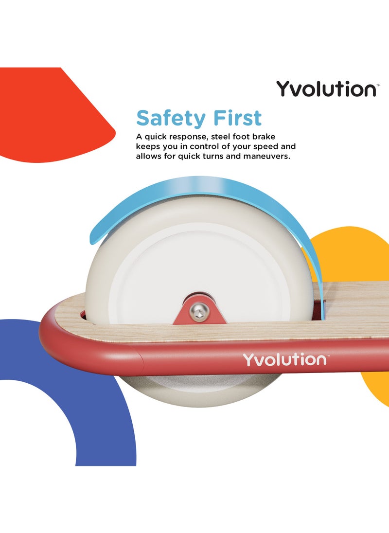 Yvolution Yvolution Scoot Classic - Red  - Image 5