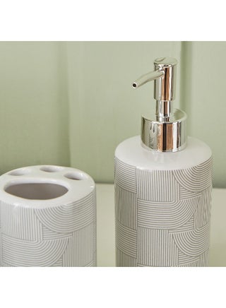 Aristo 4-Piece Ceramic Bathroom Accessory Set 7 x 20 x 22 cm - view 3