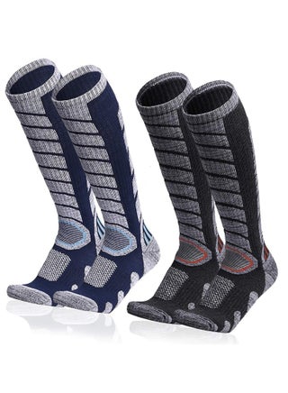 Knee High Compression Socks Sports Comfortable Socks Fit Athletic Ski Socks Snowboarding Socks Skiing Calf Socks Winter Long Socks for Women Men Sport Running Travel 2Pairs - pzsku/ZD088AB4819505F45109FZ/45/_/1738685906/acdc5ee8-3099-4951-9644-3a6b4e2ec6cb