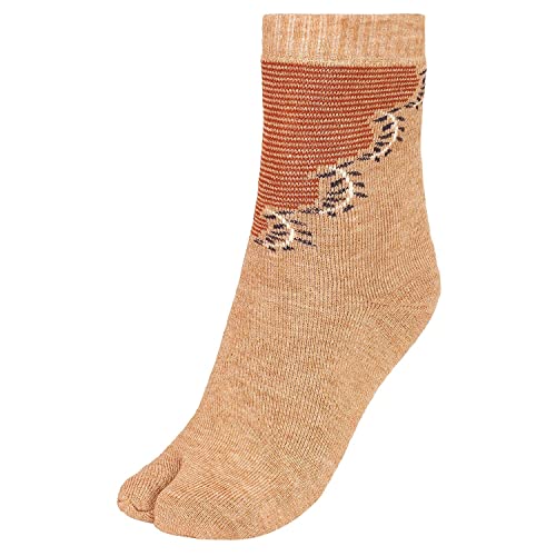 CREATURE Women's Wool Socks (3 Set) (WWS-003_Multicolor_Free Size) - Image 4