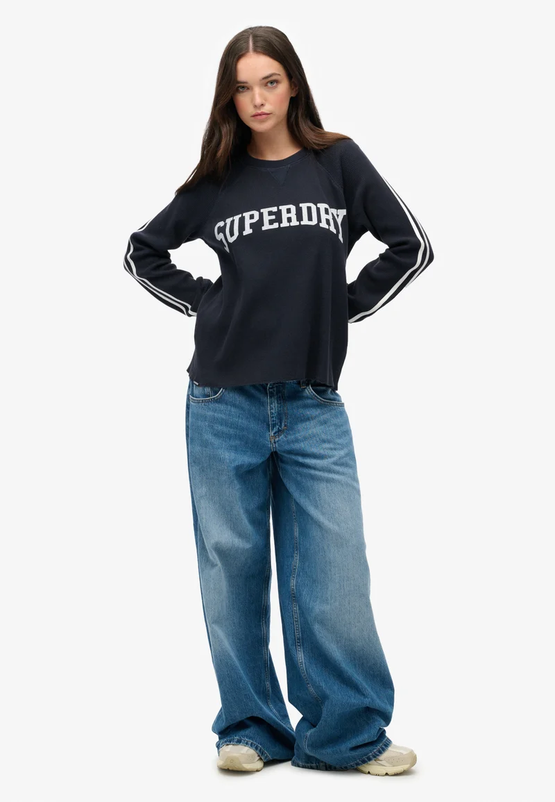 Superdry Athletic Essentials Graphic Long Sleeve Top