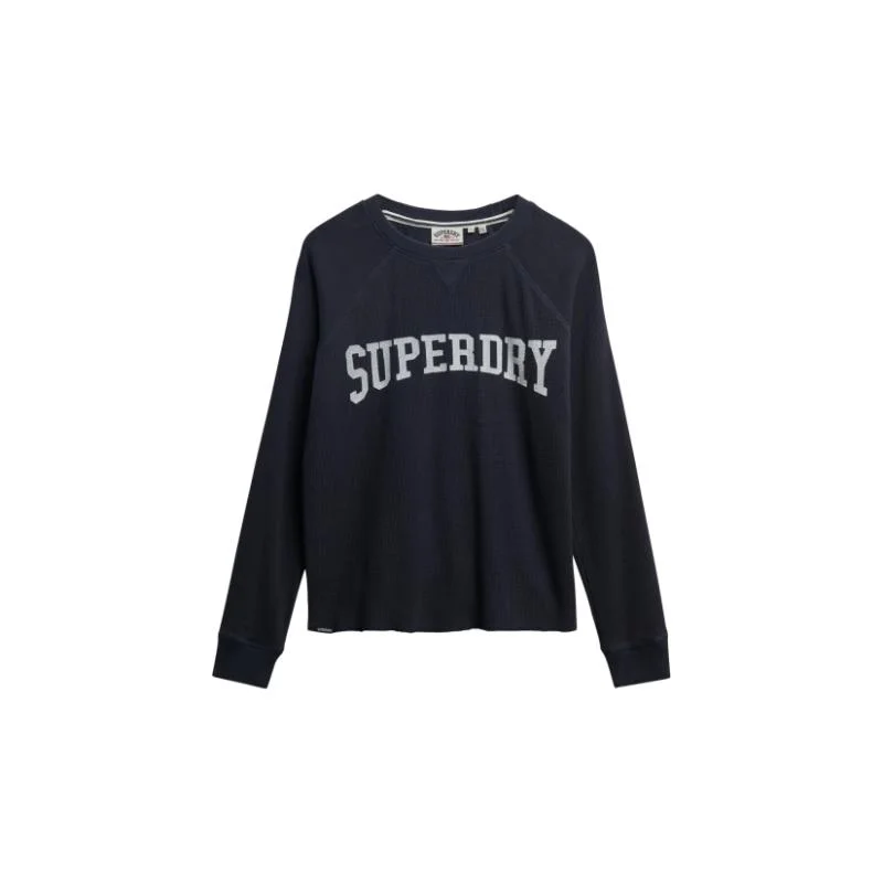 Superdry Athletic Essentials Graphic Long Sleeve Top