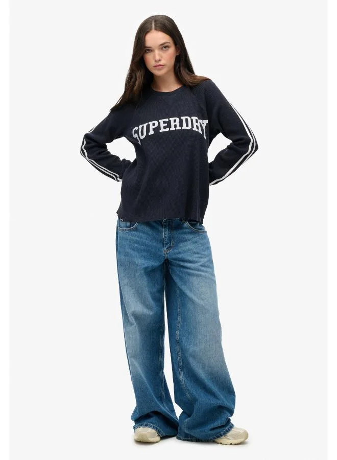 Superdry Athletic Essentials Graphic Long Sleeve Top