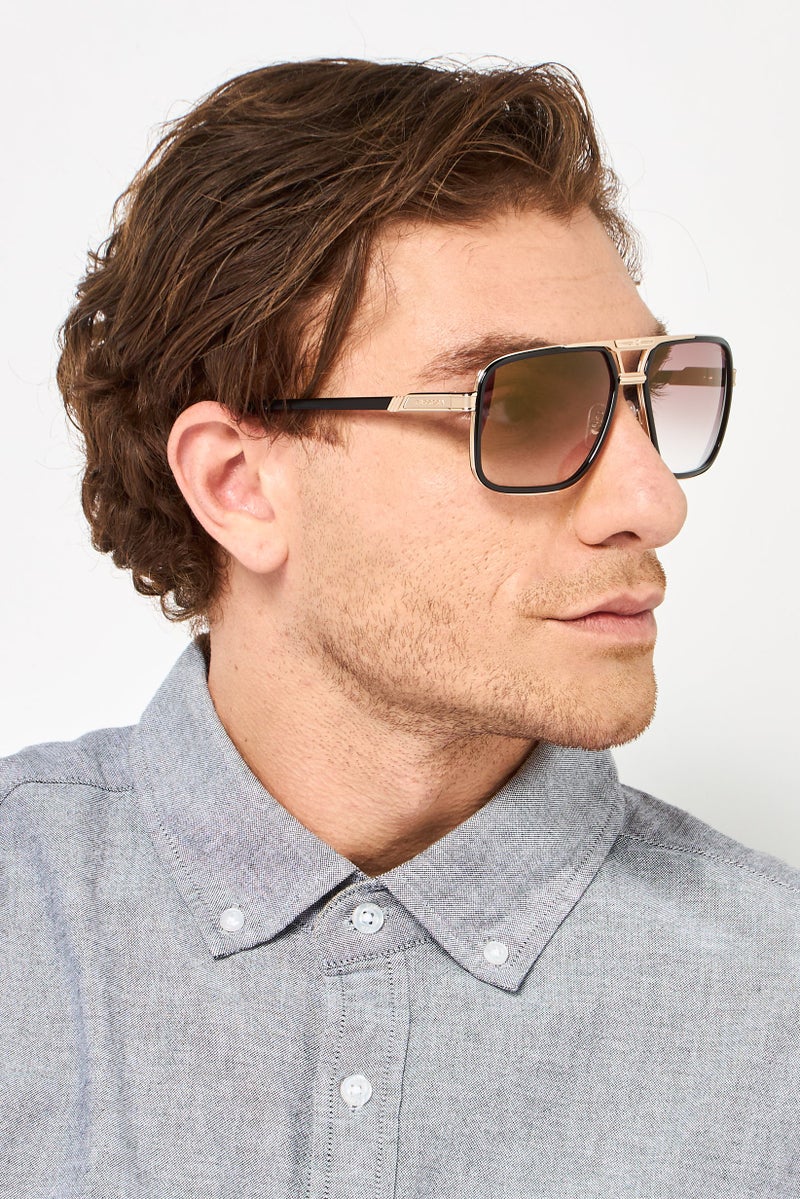 Carrera نظارات شمسية طيار للرجال 207560LGD61YK، بني فاتح - Image 2