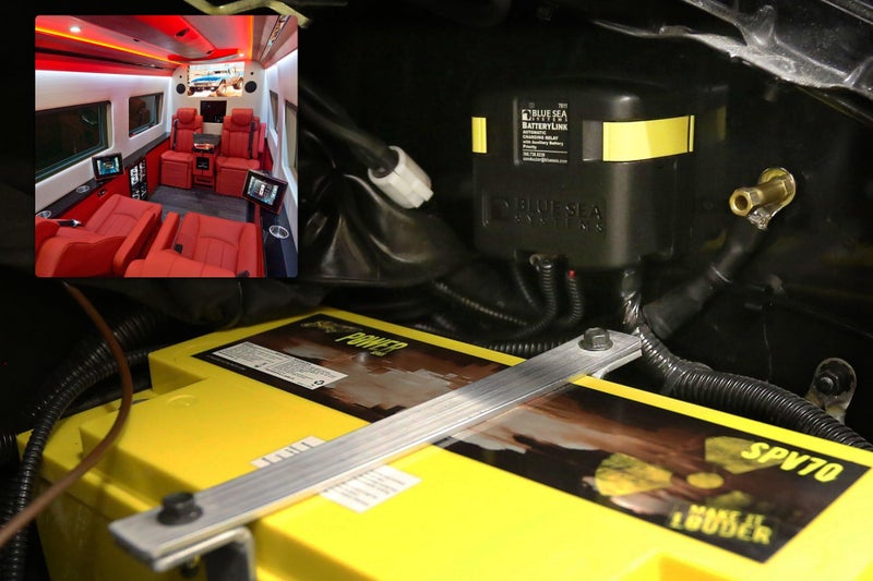 Blue Sea Systems 7611 AUTO CHARGE RELAY 120A 12/24V, Black,Yellow - Image 2