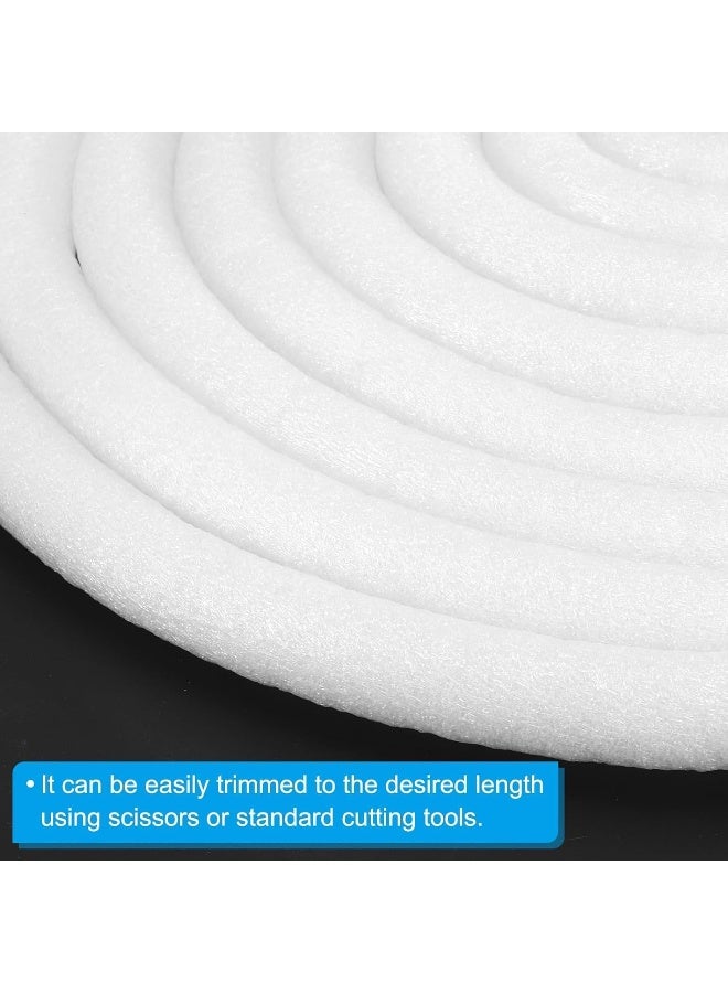 Biella 10Mtr White Colour Backer Rod For Gaps And Joints, Foam Rope Caulk Crack Joint Filler Roll Seal Weather Strip For Home Construction (20Mm) - Image 4