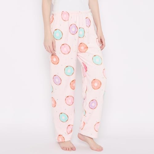 CAMEY Women's Winter Soft & Warm Printed Lower | Pyjama (Pink, XL) - Image 4