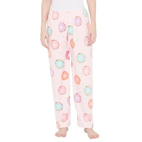CAMEY Women's Winter Soft & Warm Printed Lower | Pyjama (Pink, XL) - Image 1