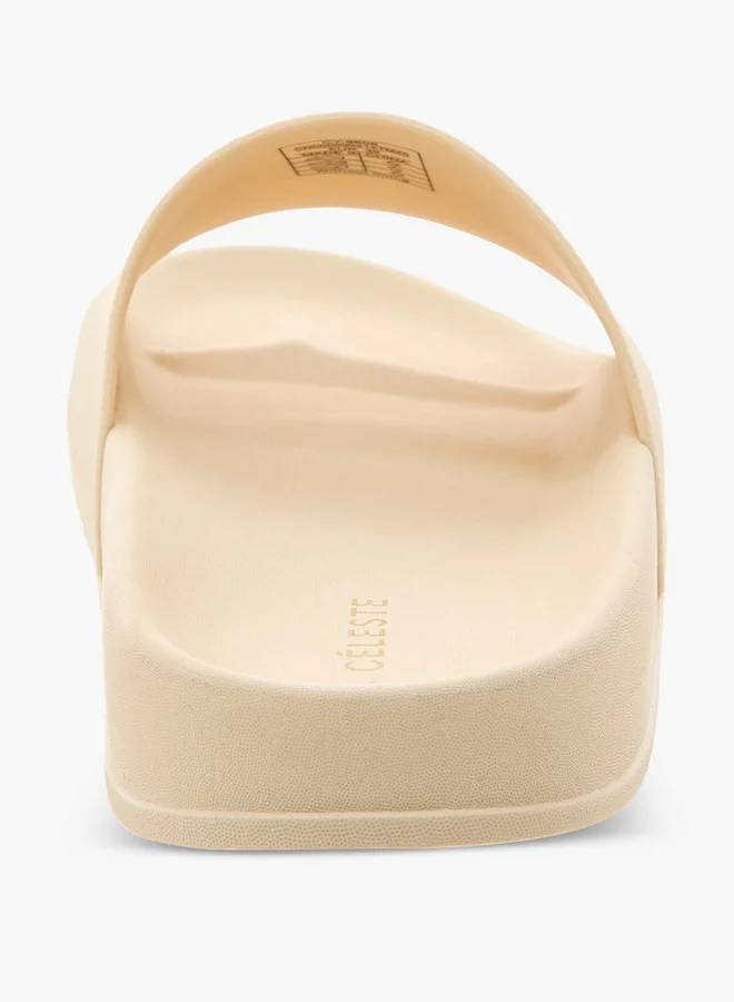 Celeste Women's Logo Detail Slip-On Slides