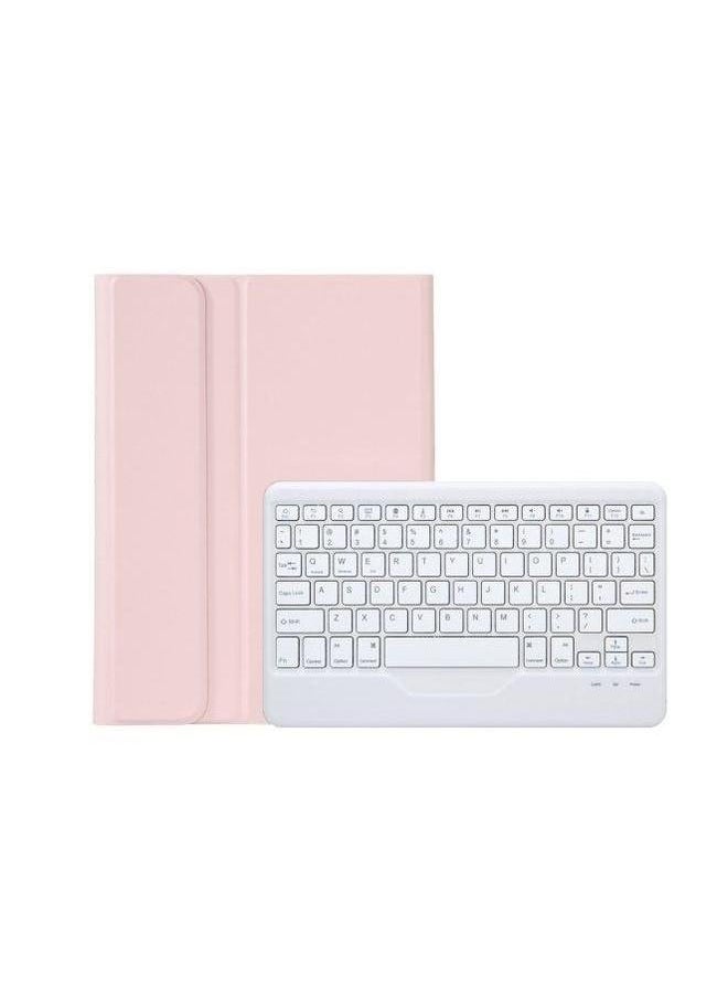 Generic For Lenovo Tablet Small Leather Pad Pro11.5 Inch Bluetooth Keyboard M10plus Shell Touch Back Brilliance-Color:Sakura Powder + Keyboard-Product Type:Lenovo Pro J706/J716 11.5 Universal 2021  - Image 1