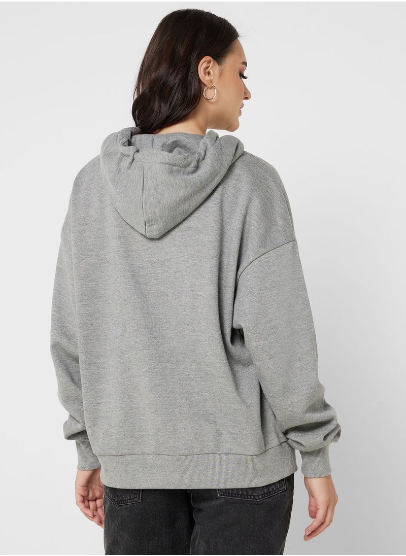 ONLY - Pocket Detail Hoodie - Image 1