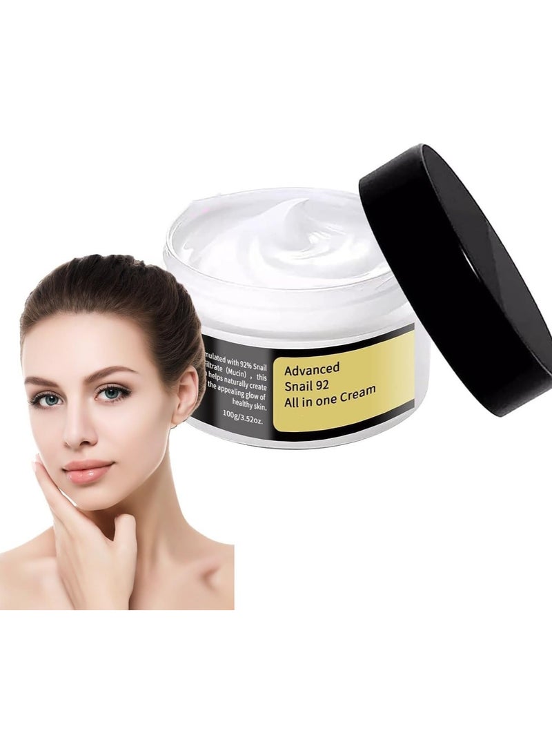 OUHOE Advanced Snail 92 All In One Cream 100grams - Image 4