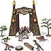 EKU EASYKU Large Dinosaur Park Gate Dino Nest of Eggs Realistic Dinosaur Toys for Kids 35 57 Jurassic World Dinosaur Toys Stegosaurus Play Set for Kids Toddler Boys Girls - Image 2