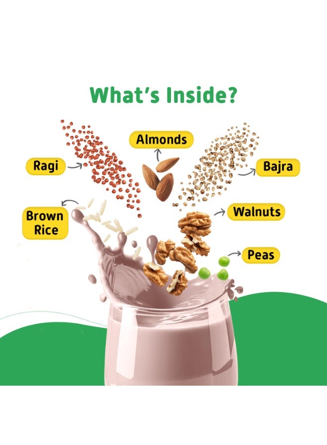 Little Joys Chocolate Nutrimix 350g & Brain Gym Activity Book | 2–6 Years | Naturally Sweetened Nutrition Drink for Kids | Fuels Growth, Immunity & Brain Power | Boosts Screen-Free Learning |Pack of 2 - Image 5