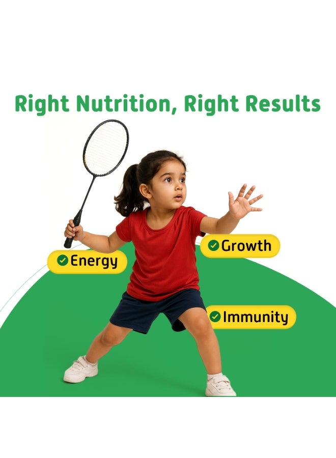 Little Joys Chocolate Nutrimix 350g & Brain Gym Activity Book | 2–6 Years | Naturally Sweetened Nutrition Drink for Kids | Fuels Growth, Immunity & Brain Power | Boosts Screen-Free Learning |Pack of 2 - Image 3