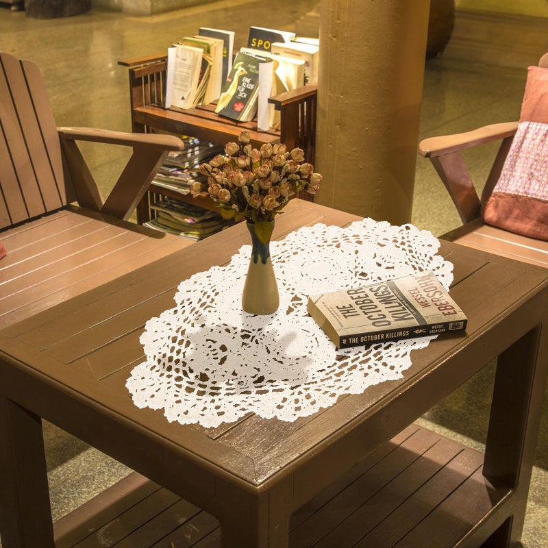 Tablecloth Delicate Tablecloth Cloth Art Hollow Out Tablecloth - Image 3