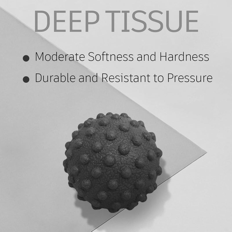 NGT new guide steps Fascia Massage Ball Suitable for Relaxing Muscles Restoring Fascia and Improving Body Condition for All Parts of The Body Black - Image 4