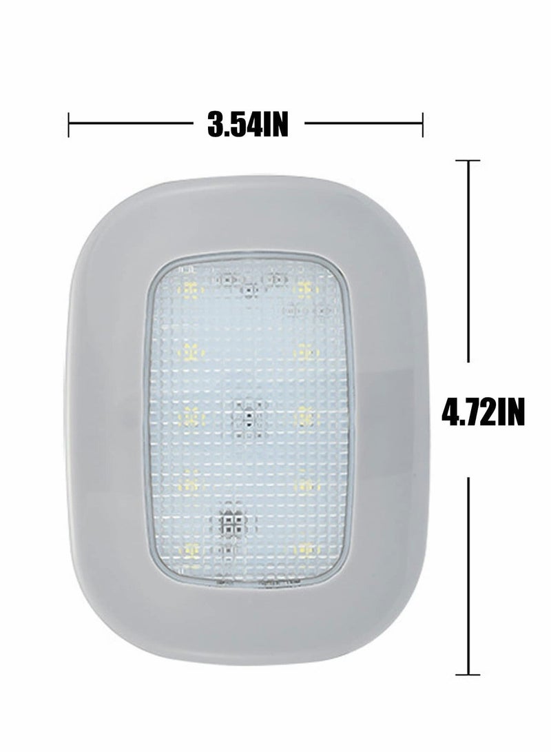 إسكدنيا Car LED Lights, Interior Portable Small Incar LED Touch Lights with 10 Bright LED Lamp Beads - Image 5