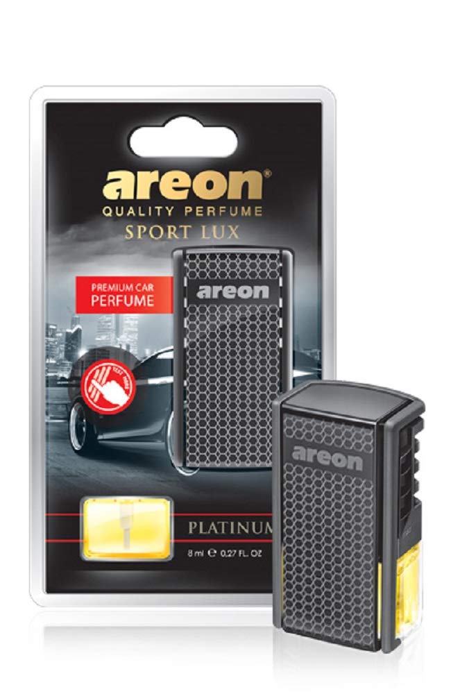 Areon Car Perfume - Vent Clip Car A/C Freshener - Platinum Scent - 8 ml. 0.27 Fl Oz. - Image 4