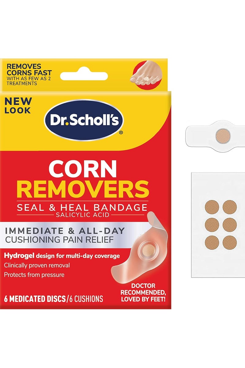 Dr. Scholl's One Step Corn Removers, 6 Medicated Bandages - Image 1