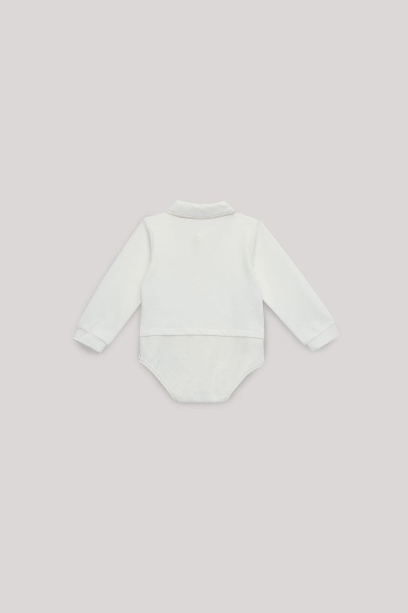 Layette Bg Store Baby Boy Ecru Shirt  - Image 2