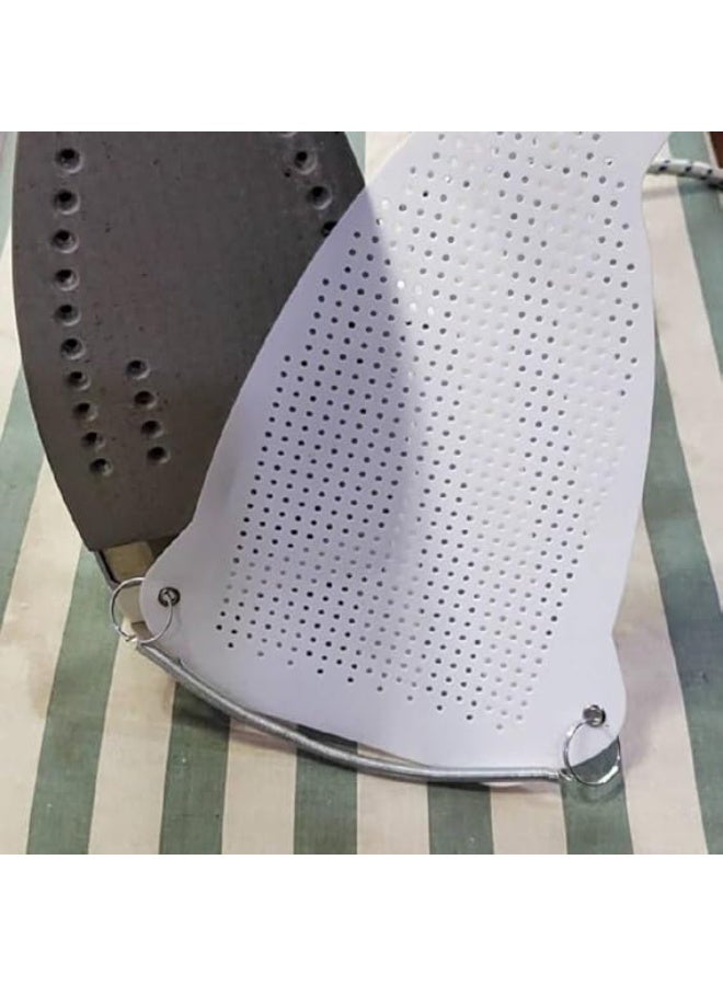 Professional iron protector base made of non-stick, flame-retardant Teflon material with a spring-loaded fixing mechanism (2 pieces) - Image 3