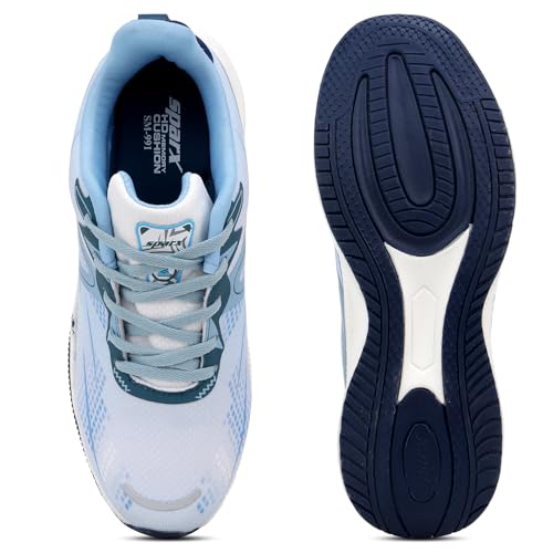 SPARX Sports Shoe SM-991 Ice Blue for Men - Image 5