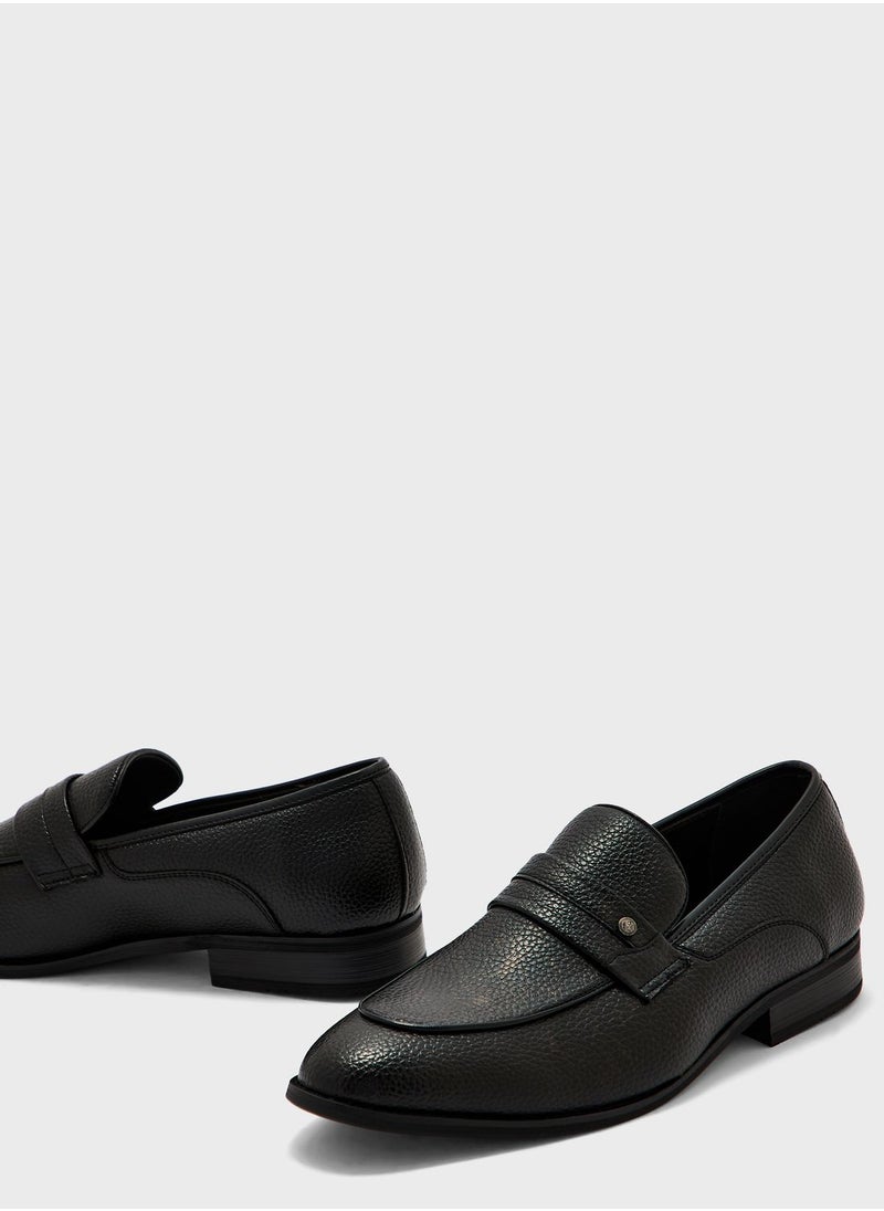 Robert Wood - Formal Dsaddle Detail Slip Ons - Image 1