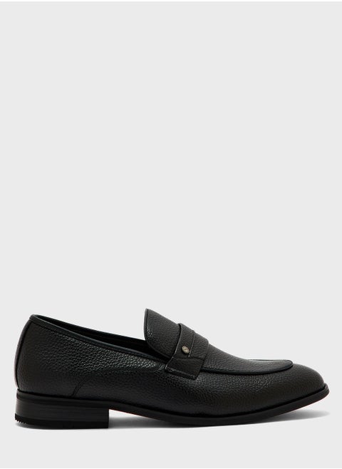 Formal Dsaddle Detail Slip Ons