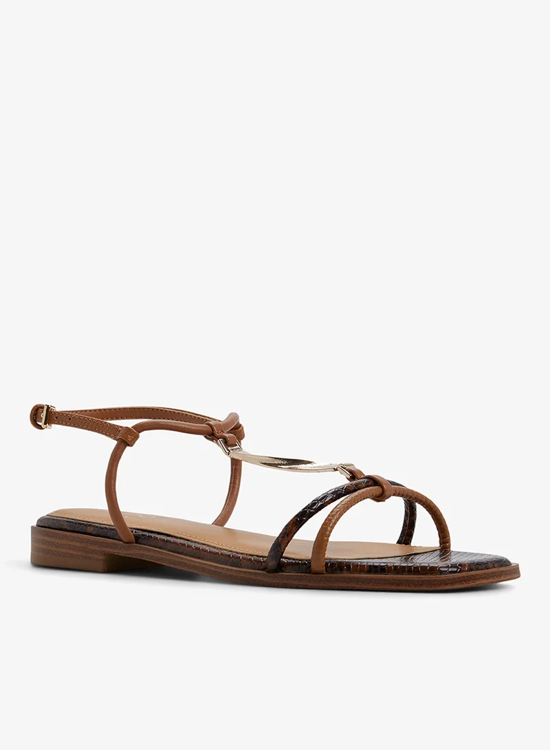 ALDO  Ebaeryn Multi Strap Flat Sandals for Women | Best Price UAE