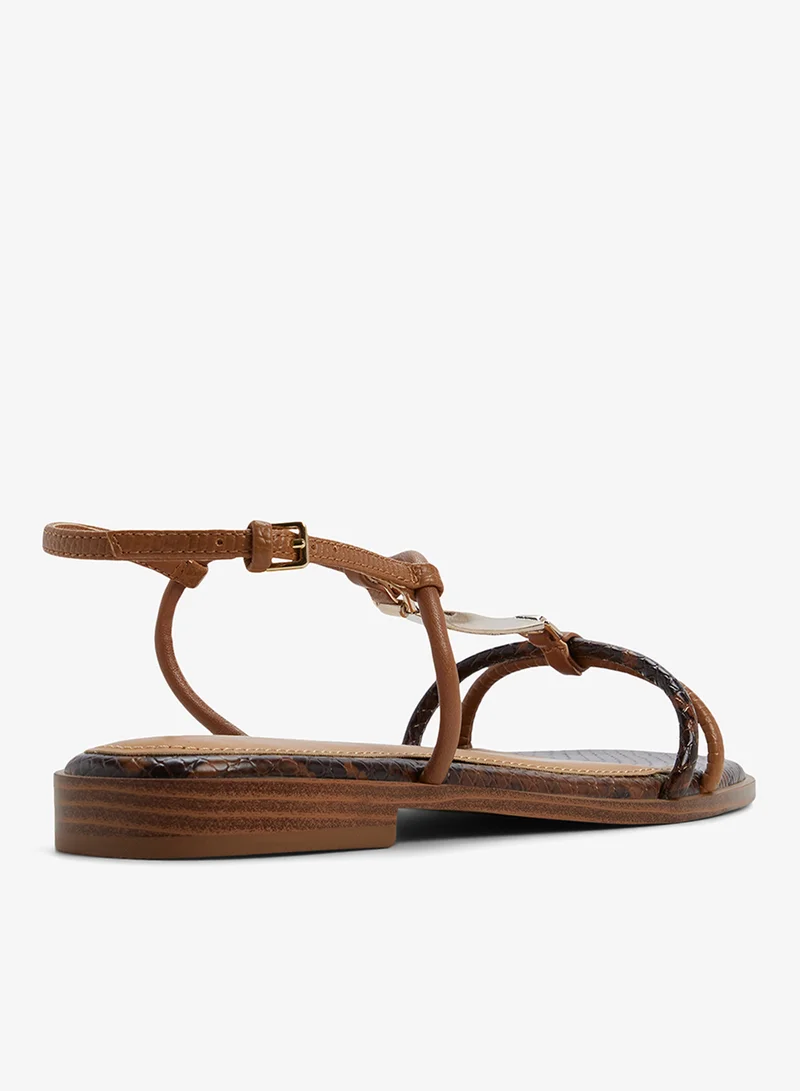 ALDO  Ebaeryn Multi Strap Flat Sandals for Women | Best Price UAE