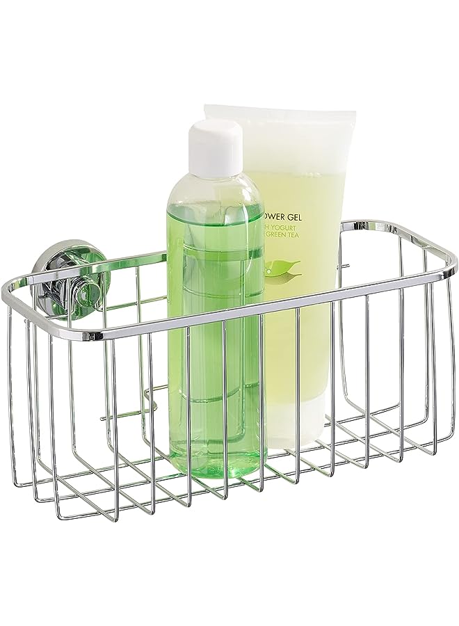 Raxoom Power-Loc® Universal Basket Bovino - Fixing Without Drilling, Stainless Steel, 22.5 X 11 X 11.5 Cm, Shiny - Image 1