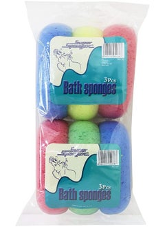 Super Spongex Bath Sponge Loofah Body Scrubber 6 Pcs Ultra Soft Exfoliating Sponge Shower Brush Gentle Exfoliation Improve Skin Health and Remove Dead Skin  - Image 1