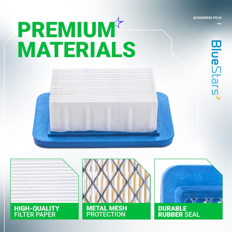 BlueStars 10 packs PB-580T A226000032 Air Filter - For Echo Leaf Blower PB755ST PB500T PB580H PB403 PB403H PB403T PB413H PB413T PB500H PB603 PB611 PB620 PB620ST PB650 PB650H PB650T A226000031 - Image 3