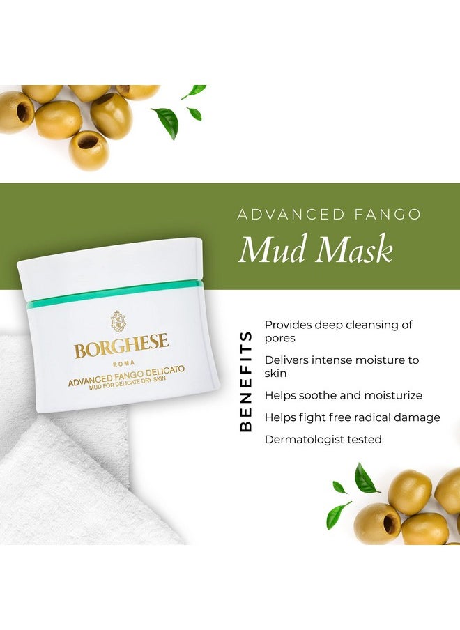 Borghese Advanced Fango Delicato Mud For Delicate Dry Skin, 2.7 Oz  - Image 4