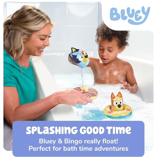 TOMY ألعاب الماء TOMY Toomies Splash & Float Bingo و Bluey - ألعاب استحمام للأطفال 2 في 1 مع كوب صب وعجلة ماء - للأعمار من 18 شهرًا وما فوق - Image 4