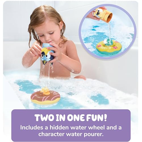 TOMY ألعاب الماء TOMY Toomies Splash & Float Bingo و Bluey - ألعاب استحمام للأطفال 2 في 1 مع كوب صب وعجلة ماء - للأعمار من 18 شهرًا وما فوق - Image 5